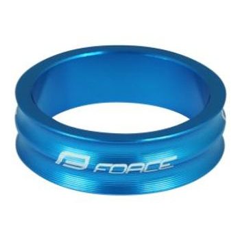 Podložka Force 1 1/8" AHEAD 10 mm Al, modrá