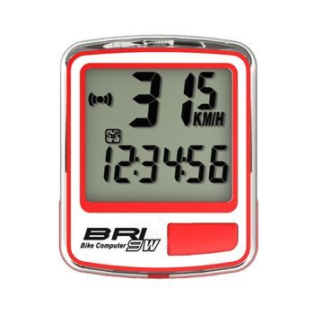 Tachometr ECHOWELL BRI-9W bílo-červený