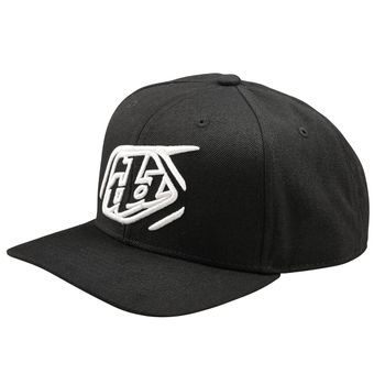 Kšiltovka Troy Lee Designs CURVED SNAPBACK, black