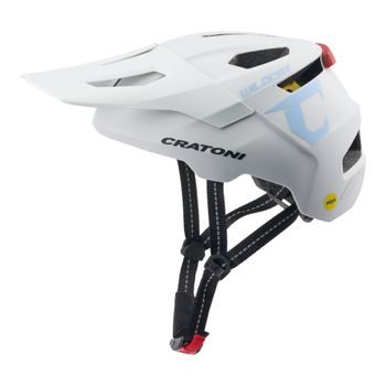Dětská helma CRATONI WildCat LED Coolgrey Matt - S/M (49-56cm)