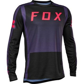 Pánský dres s dlouhým rukávem Fox Defend Ls Jersey, Sangria