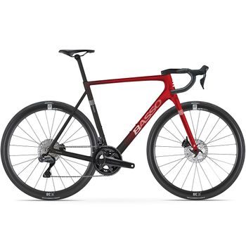 Silniční kolo Basso Diamante disc, candy red, Shimano Ultegra Di2, Microtech RE38, 2024