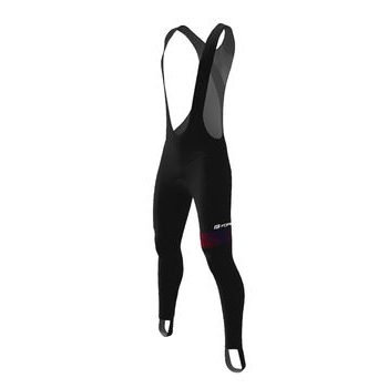 Dámské kalhoty se šráky bez vložky FORCE BRISK LADY, černo-červené