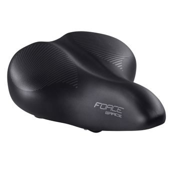 sedlo s pružinou FORCE GRACE UNI, černé