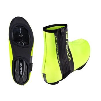 Návleky treter FORCE NEOPRENE BASIC ROAD, fluo
