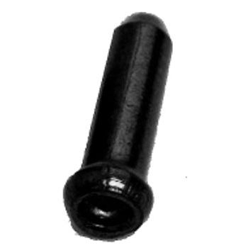 Koncovka na lanko Al - černá 1ks