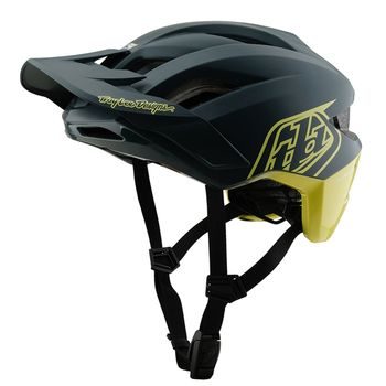 Helma Troy Lee Designs FLOWLINE SE BADGE GRAY / GLO YELLOW 2025