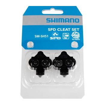 SHIMANO zarážky SMSH51 SPD jednosměrné uvolnění bez plátu bal
