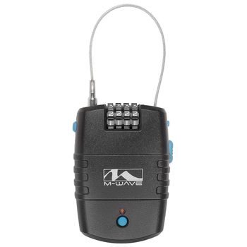 Zámek M-WAVE lankový s alarmem