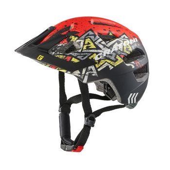 Dětská helma CRATONI Maxster Pro Wild/Red Matt S/M (51-56cm)