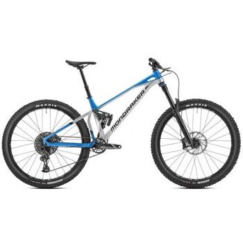 Celoodpružené kolo Mondraker Superfoxy Carbon racing silver/blue marlin