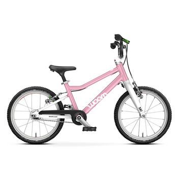 Dětské kolo 16" WOOM 3 AUTOMAGIC powder pink