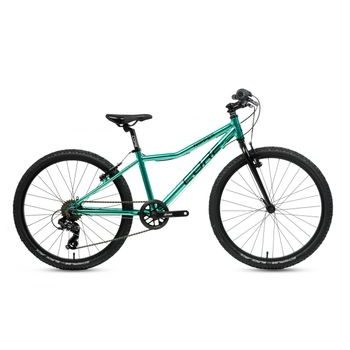 Dětské kolo Core Nipper 24", jednopřevodník, chromovaný zelený 2025