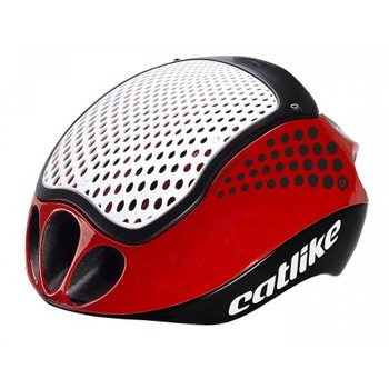 Městská helma CATLIKE CLOUD 352 ČERNO/ČERVENO/BÍLÁ