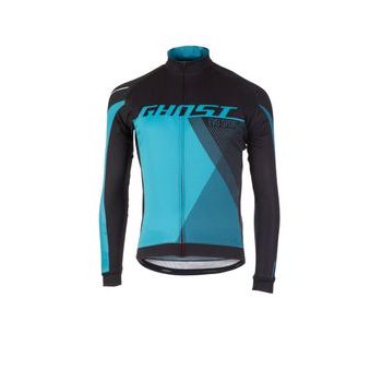 Pánský dres s dlouhým rukávem Ghost Performance Evo, Black-Blue