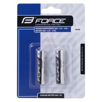 Baterie Force mikrotužkové AAA / 1,5V 1 x 2 ks