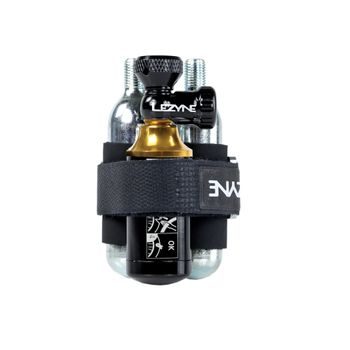 Sada pro opravu bezdušových plášťů LEZYNE TUBELESS CO2 BLASTER BLACK / GOLD