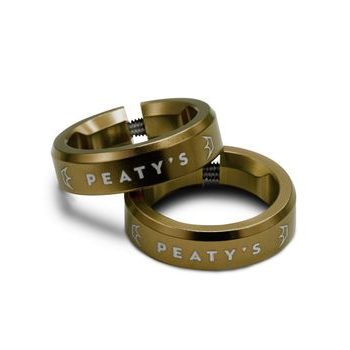 Objímky ke gripům PEATY'S MONARCH LOCK RING BLACK