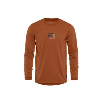 Pánský dres HORSEFEATHERS Fury LS - rust