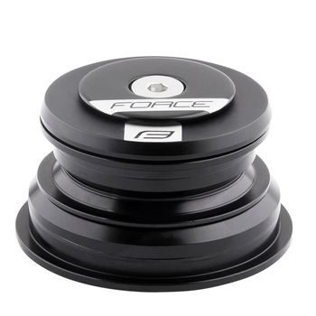 Hlavové složení FORCE TAPER 1 1/8"-1 1/2" semi-integrované 56mm, černé