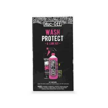 Dárková sada MUC-OFF WASH, PROTECT & LUBE DRY KIT - Základní sada pro mytí, ochranu a lubrikaci kol