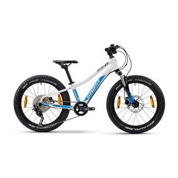 Dětské kolo GHOST Kato 20 Full Party Pearl White/Bright Blue Gloss