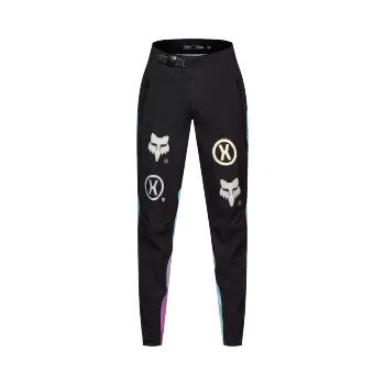 Pánské kalhoty do pasu bez vložky FOX Flexair Hello Future Pants, Black