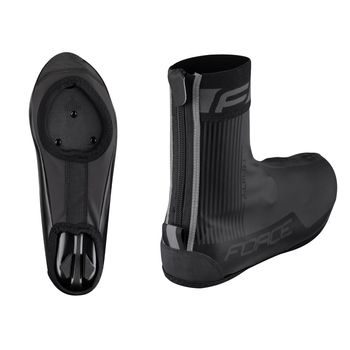 Návleky treter FORCE RAINY ROAD, černé