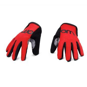 Dětské dlouhoprsté rukavice Woom 6 Tens, red