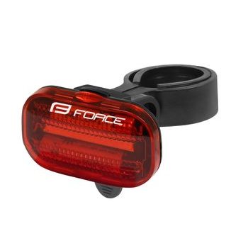 Zadní blikačka Force COB 15 diod + baterie