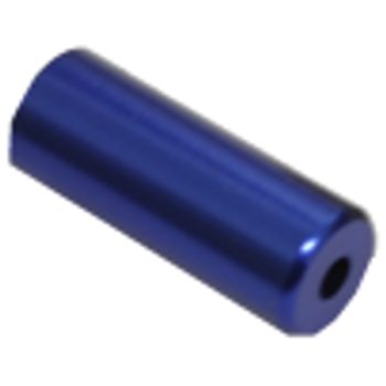 koncovka bowdenu 5mm Al - modrá 1ks