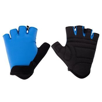 Letní krátkoprsté rukavice FORCE FUN, modré