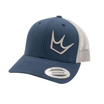 Kšiltovka PEATY'S PUBWEAR KŠILTOVKA TRUCKER CAP CROWN NAVY / SILVER