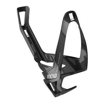 Košík ELITE Rocko Carbon lesklý černý/bílý