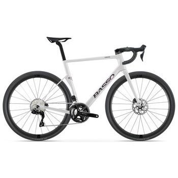 Silniční kolo Basso Venta R Shimano 105 DI2, Microtech RE38, pearl white 2026