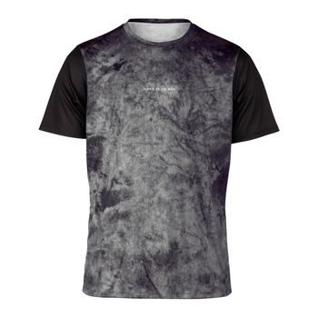 Pánský dres s krátkým rukávem FORCE MTB MOVE, černý