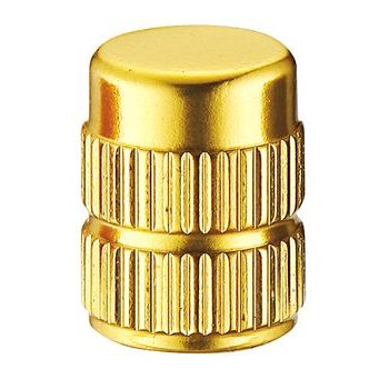 Čepičky autoventilku 2ks TOKEN zlaté