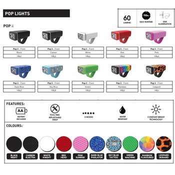 Přední světlo Světlo Knog POP 2