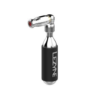 Hustilka + Bombička LEZYNE TRIGGER SPEED DRIVE CO2 WITH 16G CARTRIDGE SILVER GLOSS