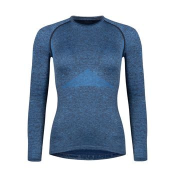 Dámské funkční triko FORCE SOFT LADY dlouhý rukáv, modré