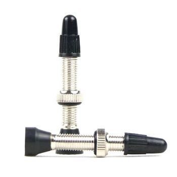 Ventilek bezdušový HAVEN mosazný 34mm stříbrný 2ks