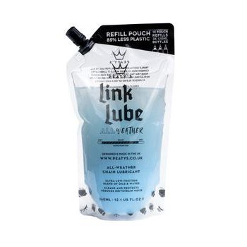 Mazivo / Olej na řetěz PEATY'S LINKLUBE ALL-WEATHER REFILL POUCH 360 ML