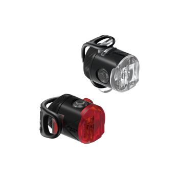 Sada světel LEZYNE LIGHT PAIR FEMTO USB DRIVE PAIR BLACK