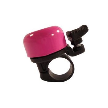 Zvonek Baby smalt reflexní růžový