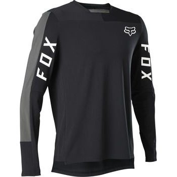 Pánský dres s dlouhým rukávem FOX Defend Pro Ls Jersey, Black