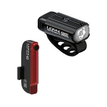 Sada světel LEZYNE LIGHT HECTO DRIVE 500XL / STICK+ DRIVE PAIR