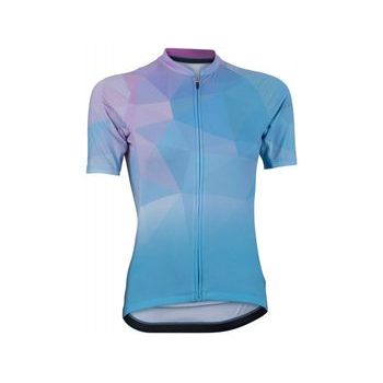 Dámský dres s krátkým rukávem SHIMANO MIZUKI, Modrá-Růžová