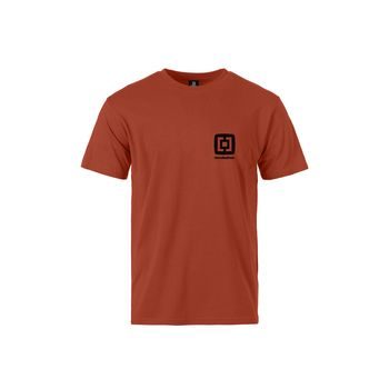 Pánské tričko s krátkým rukávem HORSEFEATHERS Mini Logo, ginger