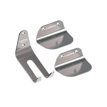 Držák kola LEZYNE STAINLESS PEDAL HOOK SILVER