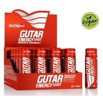 Nastřelovač Nutrend Gutar Energy Shot, 60ml